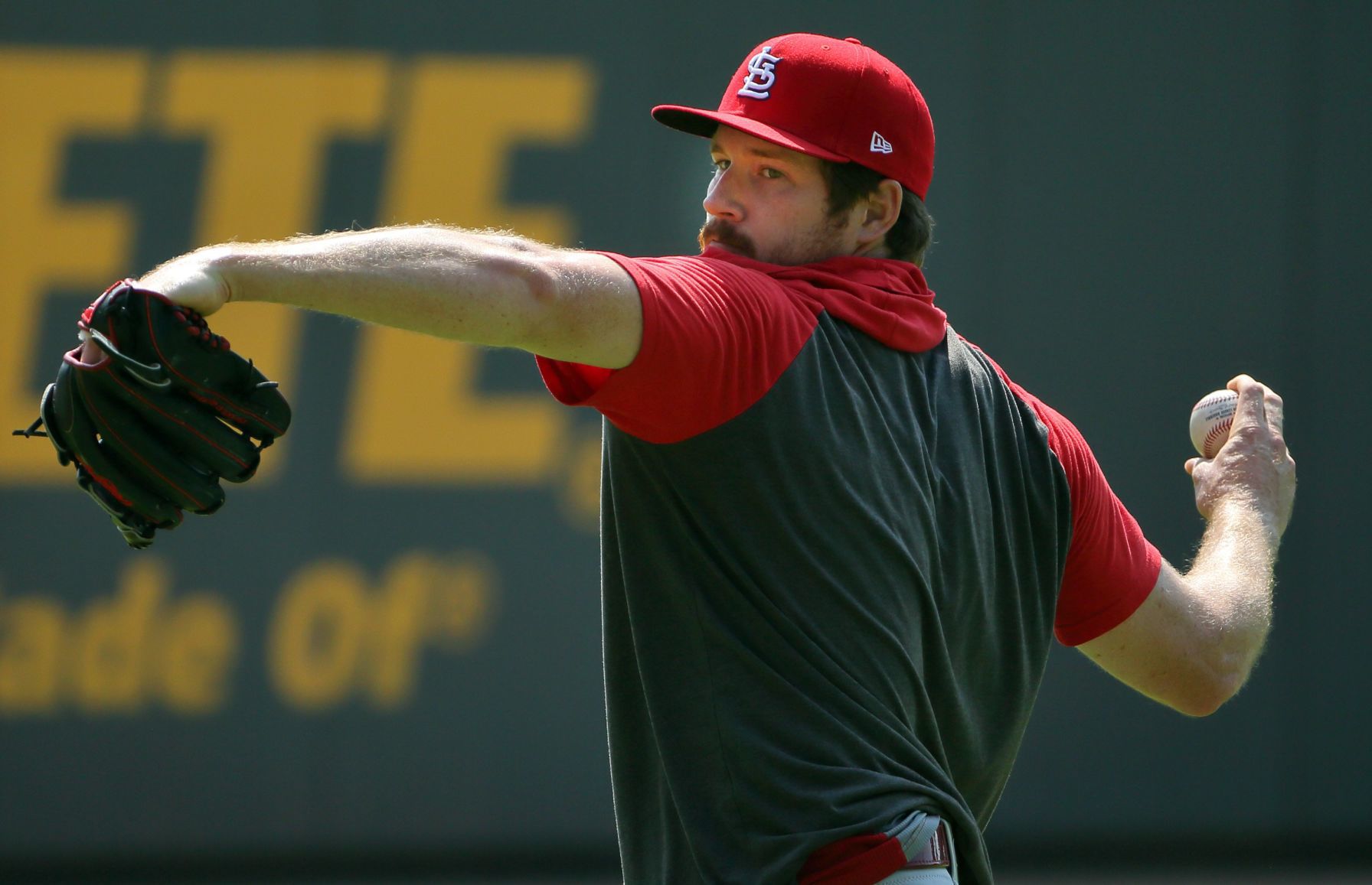 St. Louis Cardinals practice before Game 1 of NLDS in Atlanta